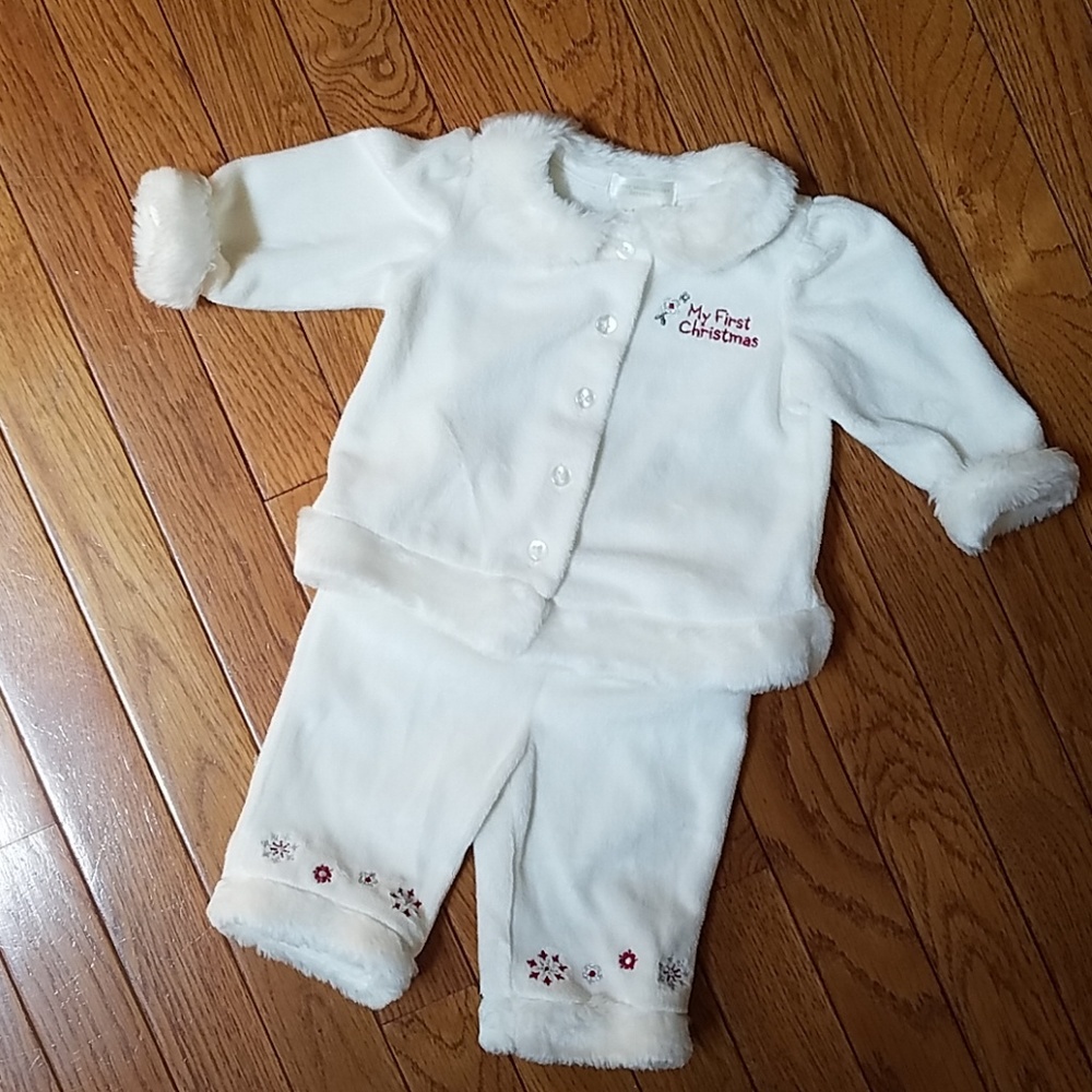 My First Christmas baby outfit